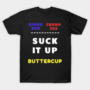 2020 Electoral College Funny Suck It Up Buttercup T-Shirt